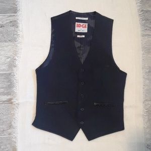 EDGE wool dress vest